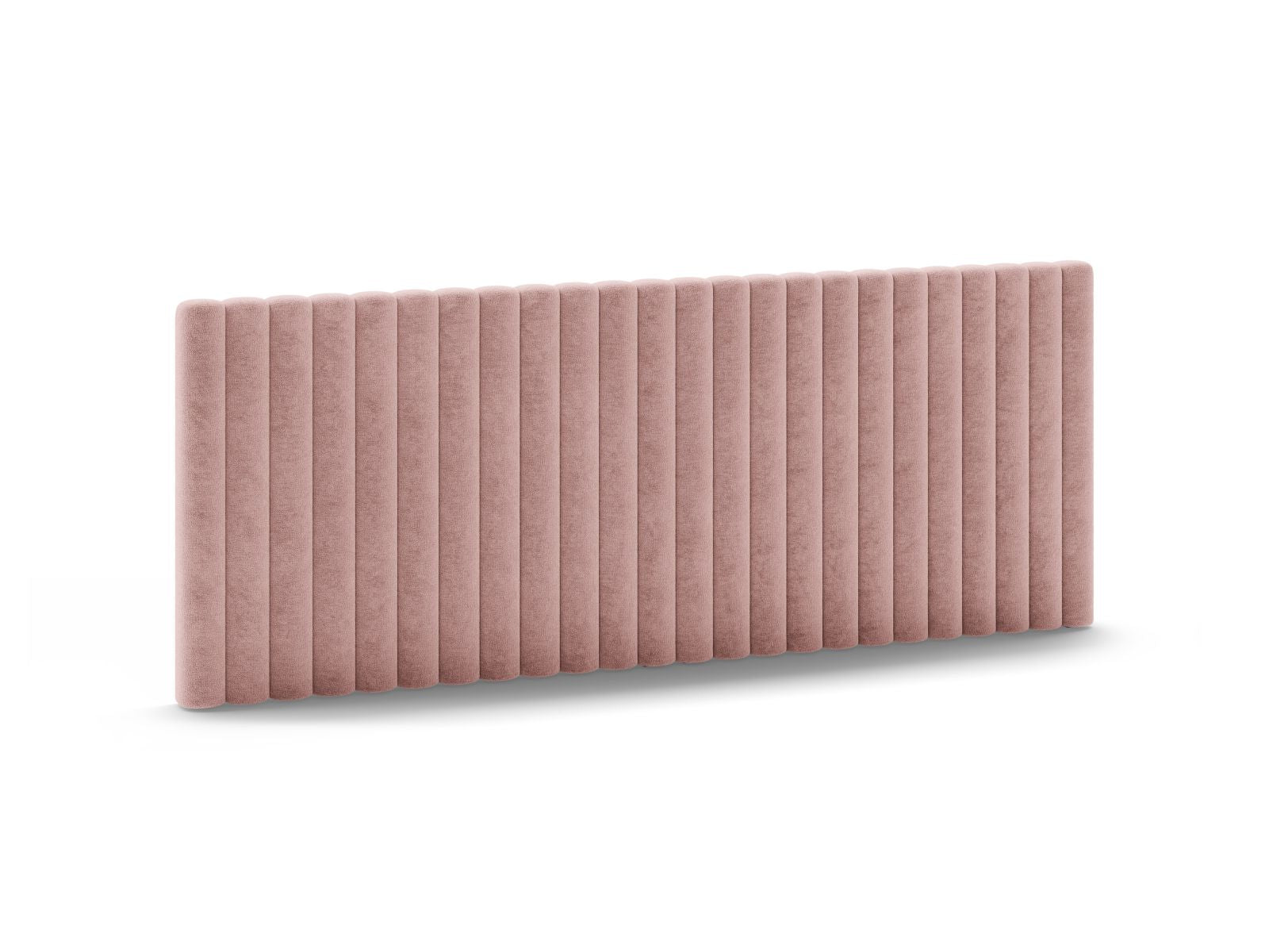 Elegantes Kopfteil Mistero in sanftem Pink, 240 cm breit, ideal für stilvolle Schlafzimmergestaltung von Micadoni.