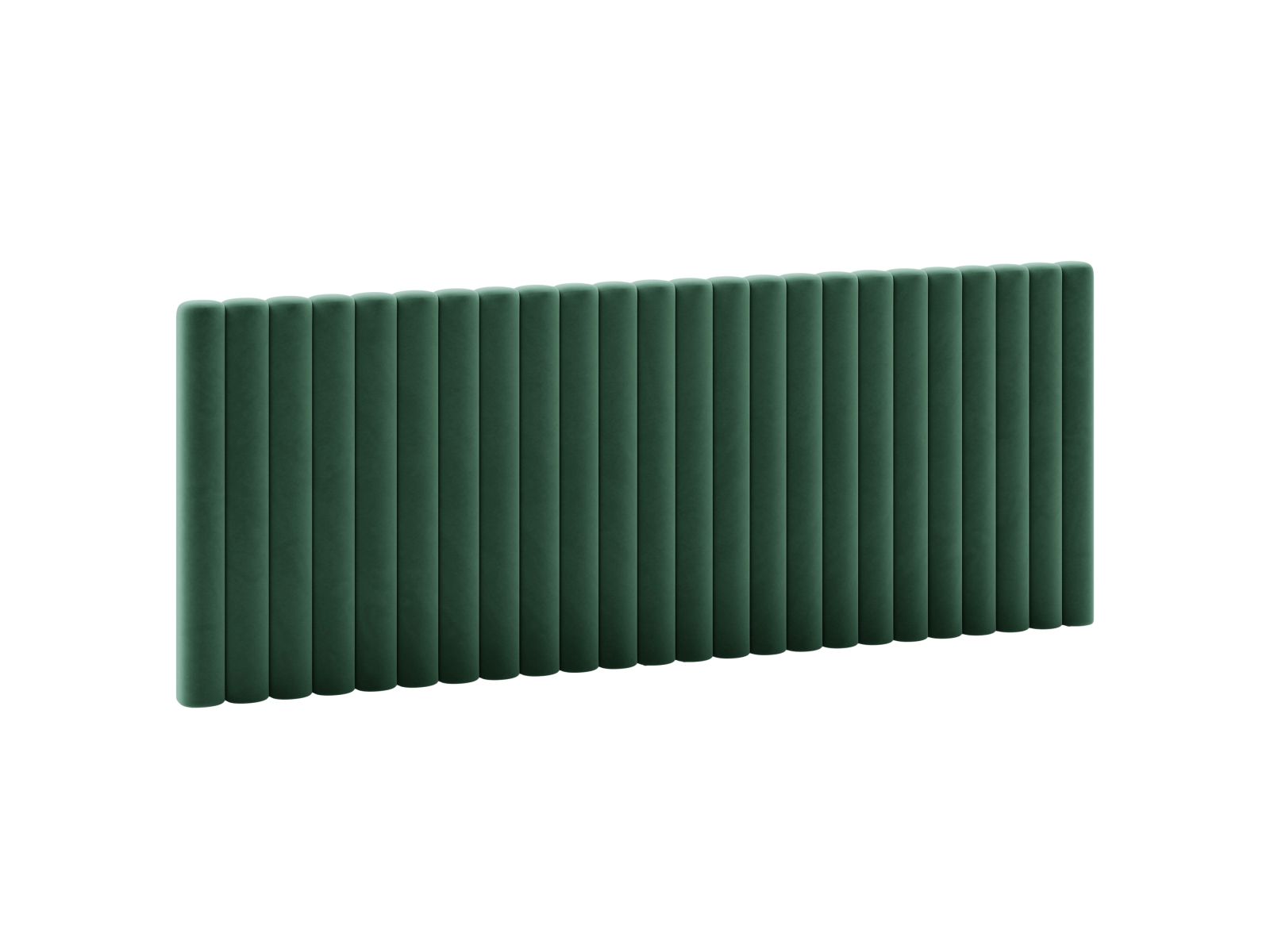 Elegantes Kopfteil Mistero in 240 cm Breite, stilvoll in Green-Paris, ideal für moderne Schlafzimmergestaltung.