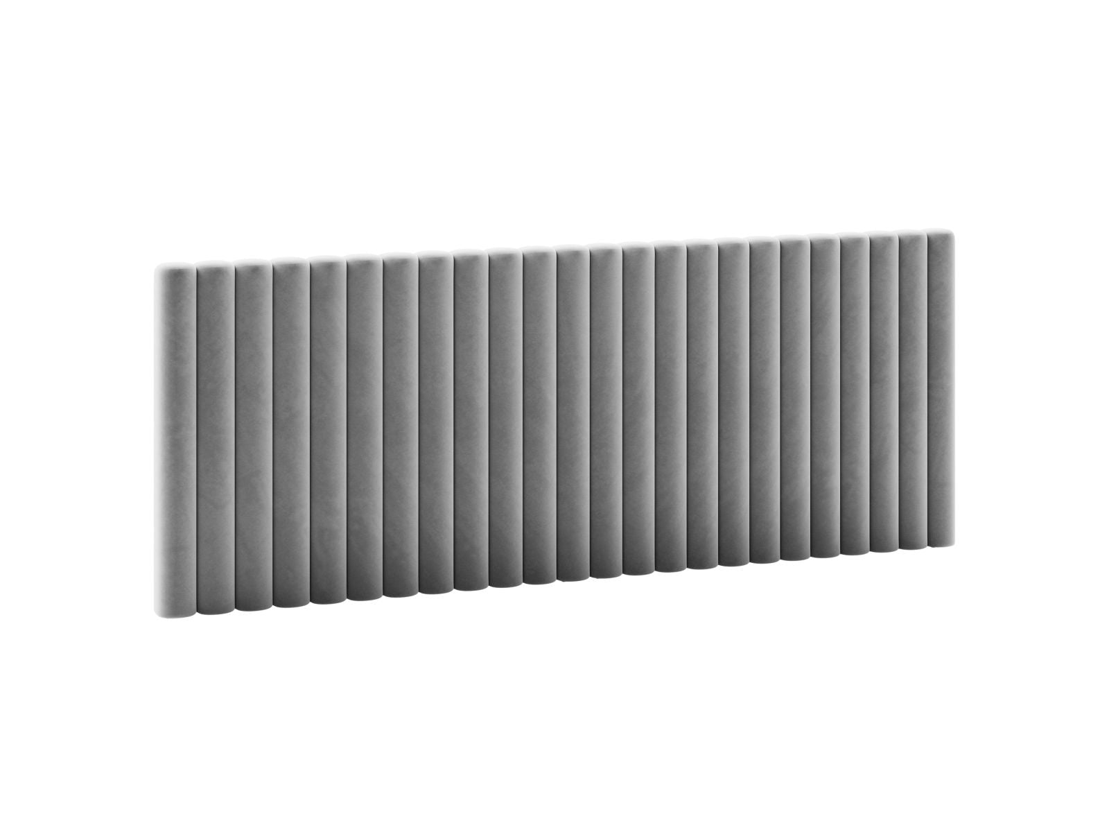 Elegantes Kopfteil Mistero in Grau, 240 cm breit, ideal für stilvolle Schlafzimmergestaltung. Hochwertige Verarbeitung von Micadoni.