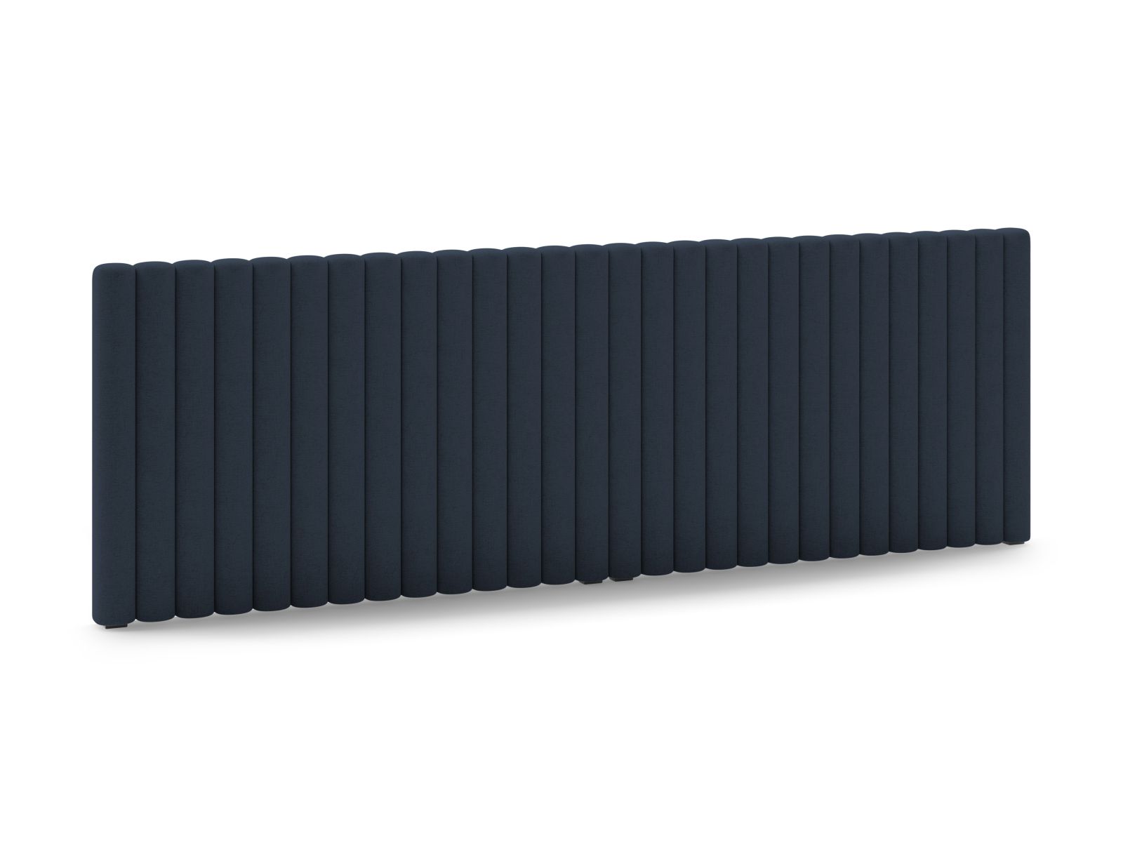 Elegantes Kopfteil Mistero in Royal Blue, 280 cm breit, ideal für stilvolle Schlafzimmergestaltung von Micadoni.