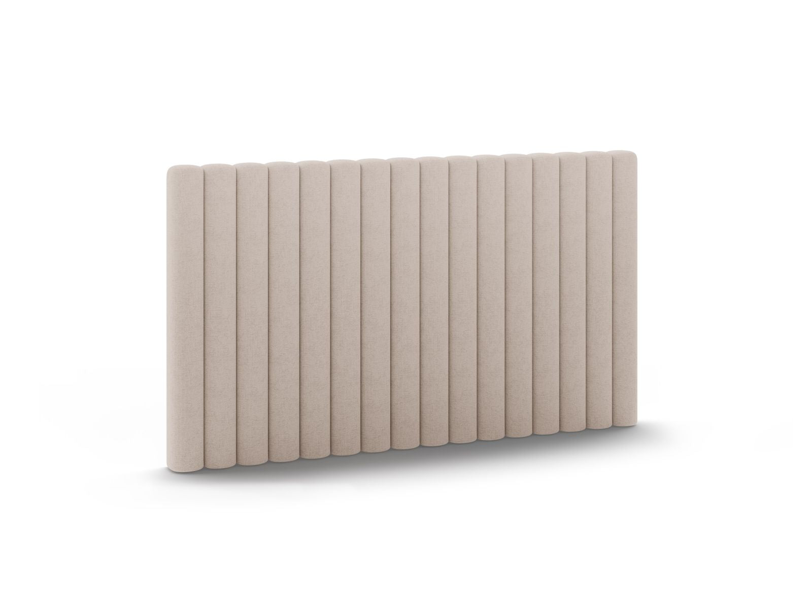 Elegantes Kopfteil Mistero in 160 cm Breite, gefertigt von Micadoni, in stilvollem Cappuccino-Moly für ein modernes Schlafzimmer.