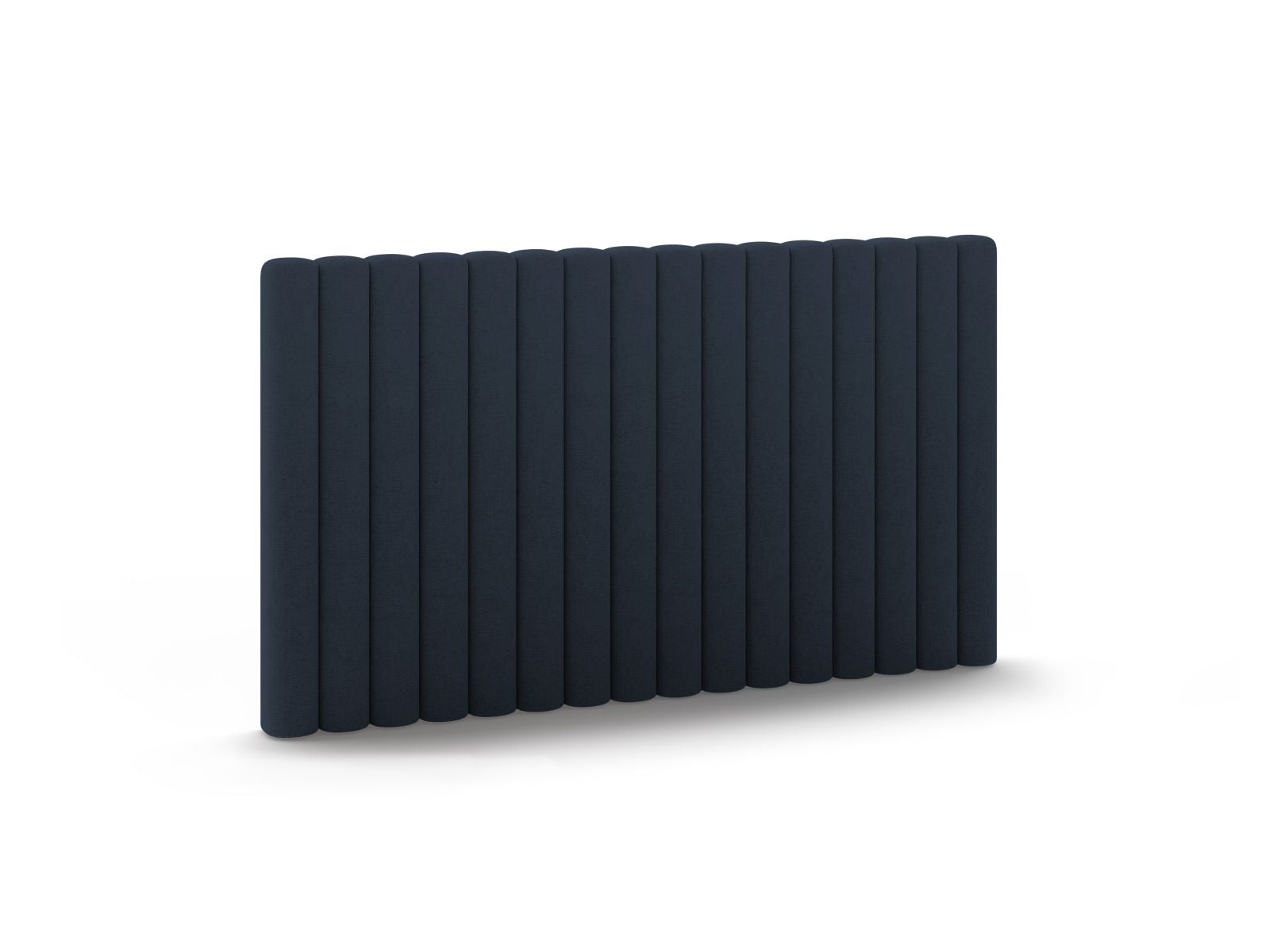 Elegantes Kopfteil Mistero in Royal Blue, 160 cm breit, ideal für stilvolle Schlafzimmergestaltung von Micadoni.