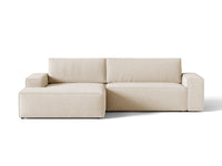 Jodie Ecksofa mit Bettfunktion und Stauraum links