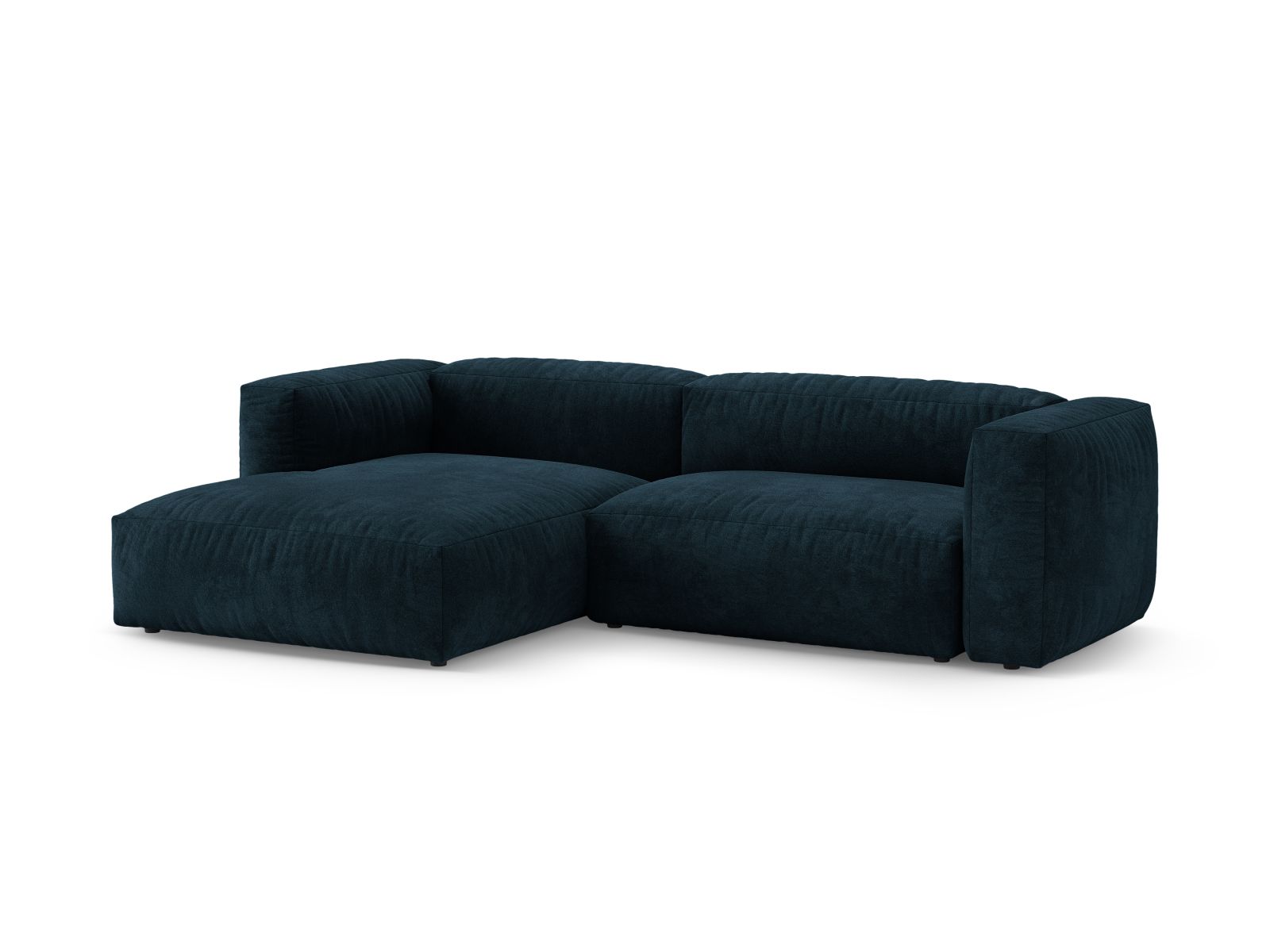 Elegantes 4-Sitzer Ecksofa Martina in Deep Petrol-Vogue mit praktischer Schlaffunktion, ideal für stilvolle Wohnräume.