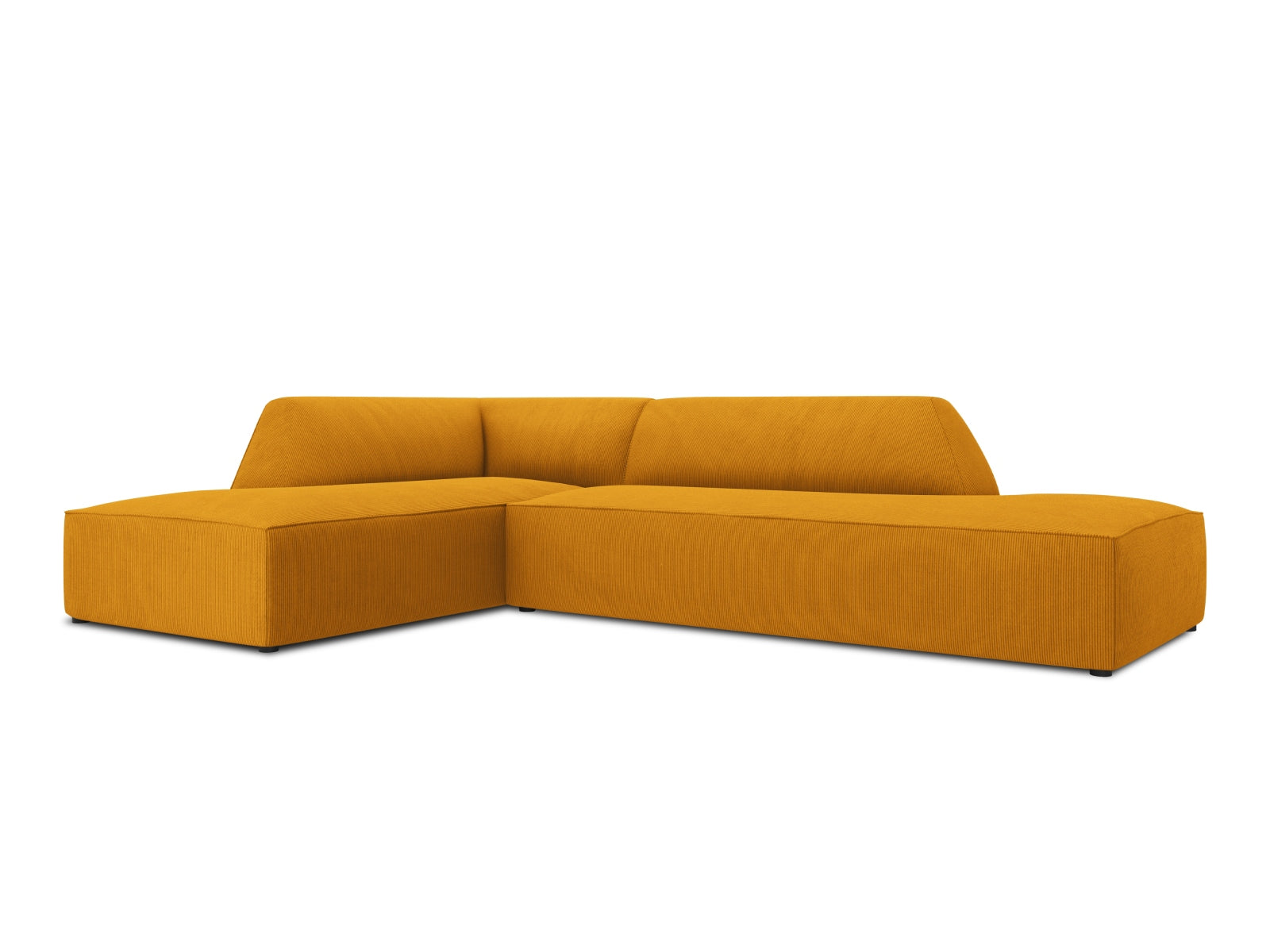 Ruby Modulares Ecksofa links 4 Sitzer in Yellow präsentiert im Onlineshop von KAQTU Design AG. Ecksofa links ist von Micadoni