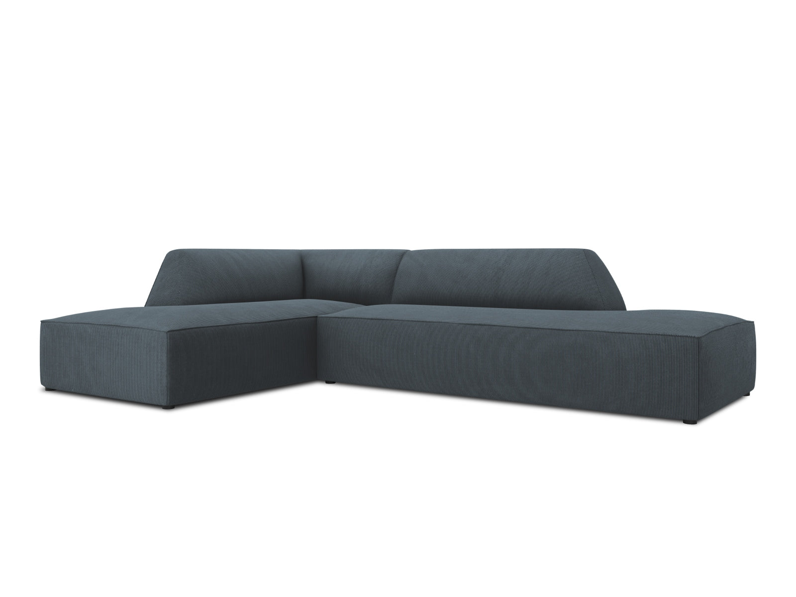Ruby Modulares Ecksofa links 4 Sitzer in Blue präsentiert im Onlineshop von KAQTU Design AG. Ecksofa links ist von Micadoni