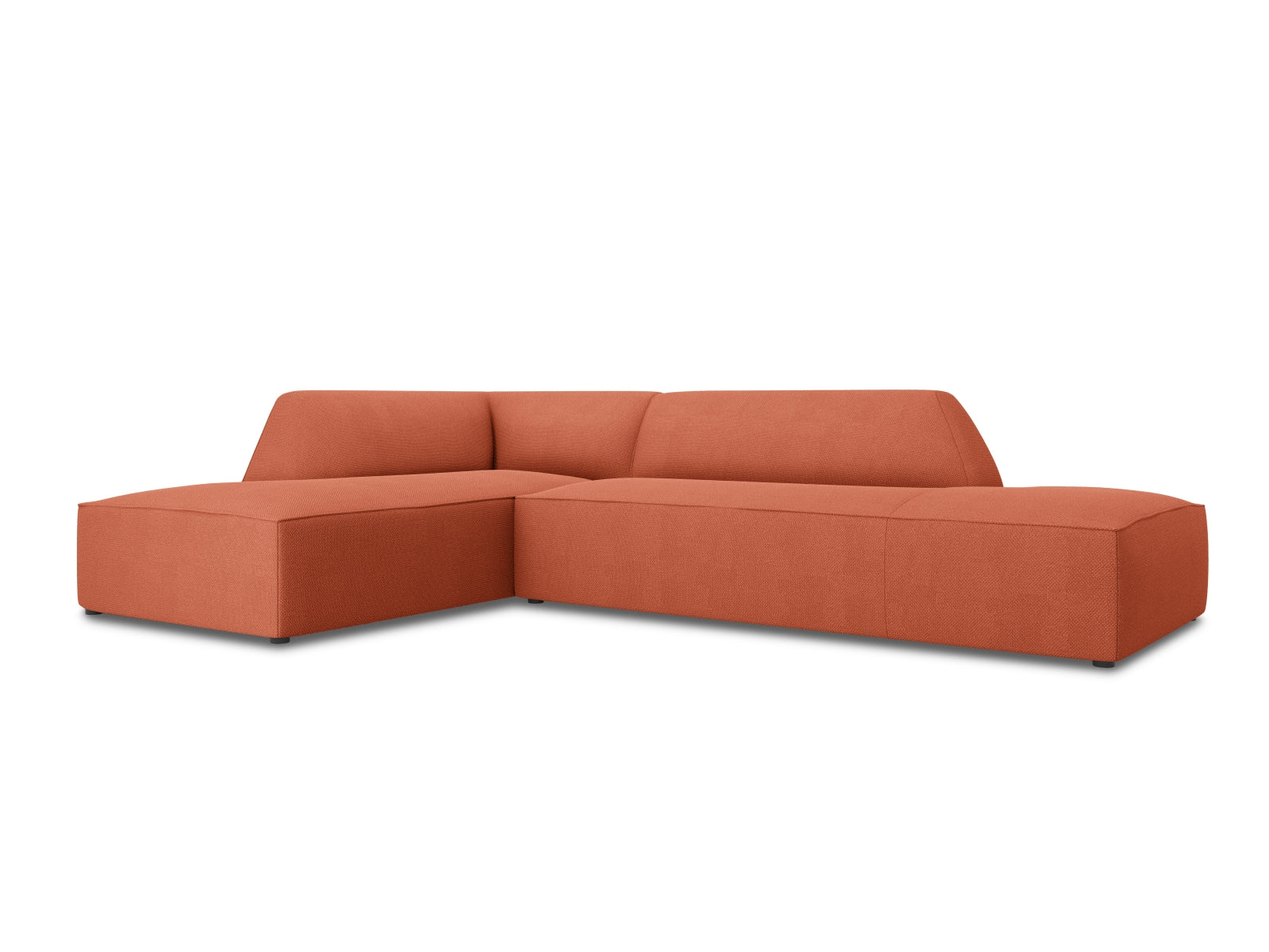 Ruby Modulares Ecksofa links 4 Sitzer in Coral präsentiert im Onlineshop von KAQTU Design AG. Ecksofa links ist von Micadoni