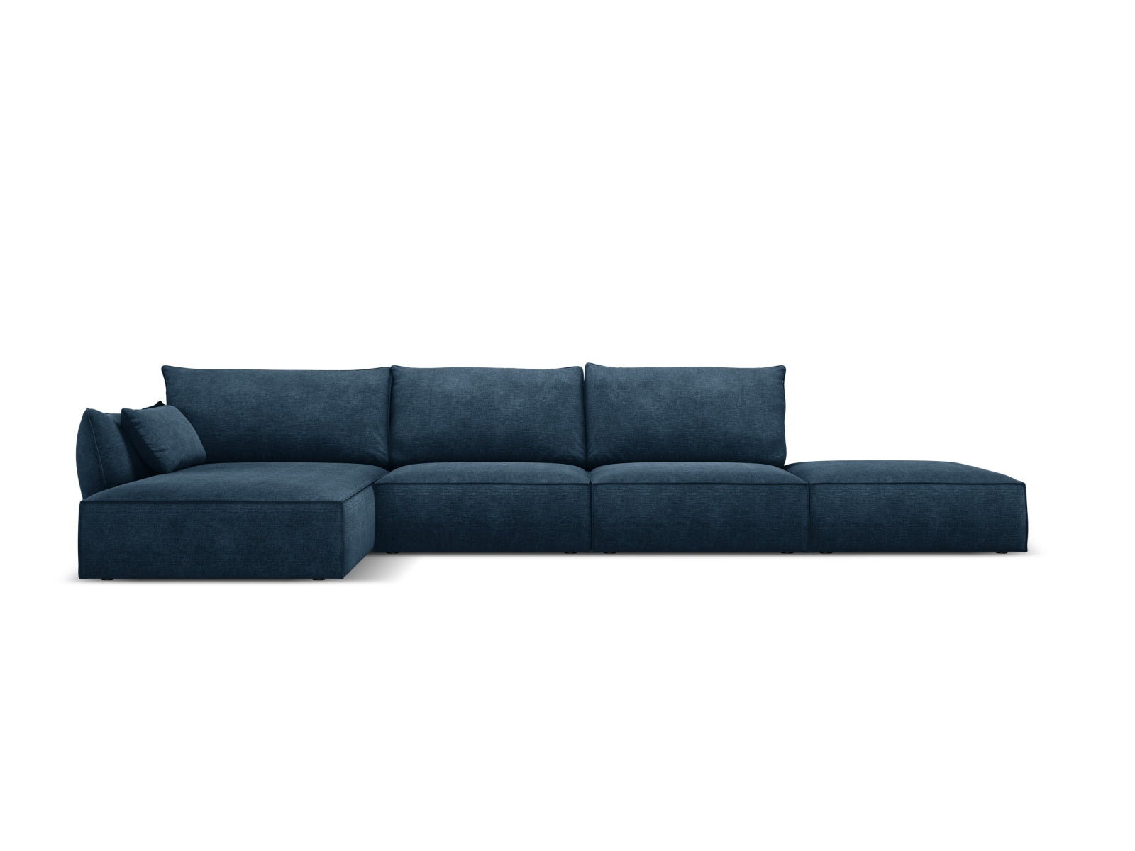 Kaelle Ecksofa links 5 Sitzer in Royal Blue-Over The Horizon präsentiert im Onlineshop von KAQTU Design AG. L-Sofa links ist von Micadoni