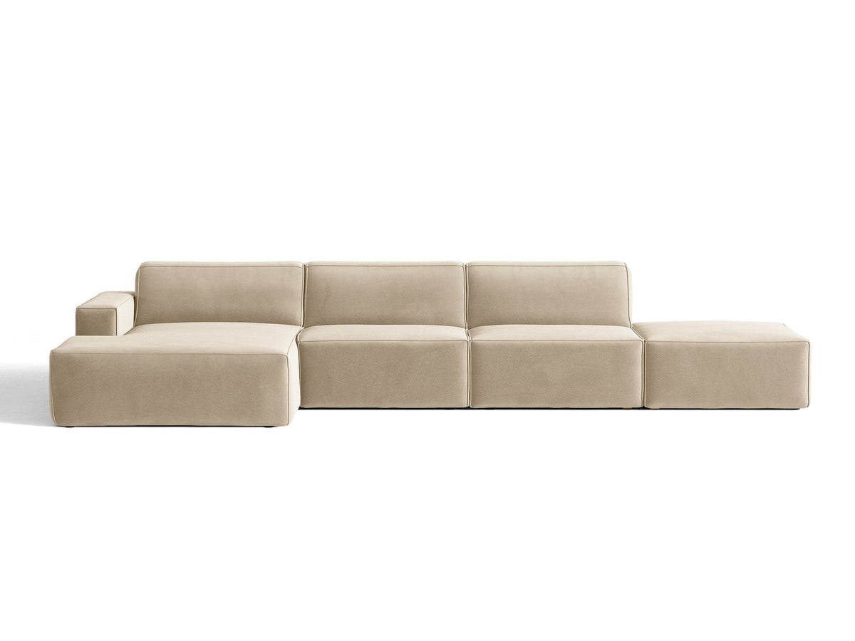 Jodie Modulare Ecksofa links 5-Sitzer von Micadoni
