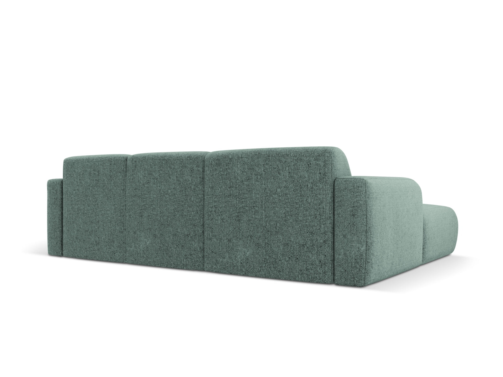 Molino Ecksofa links 4 Sitzer in Petrol präsentiert im Onlineshop von KAQTU Design AG. Ecksofa links ist von Micadoni