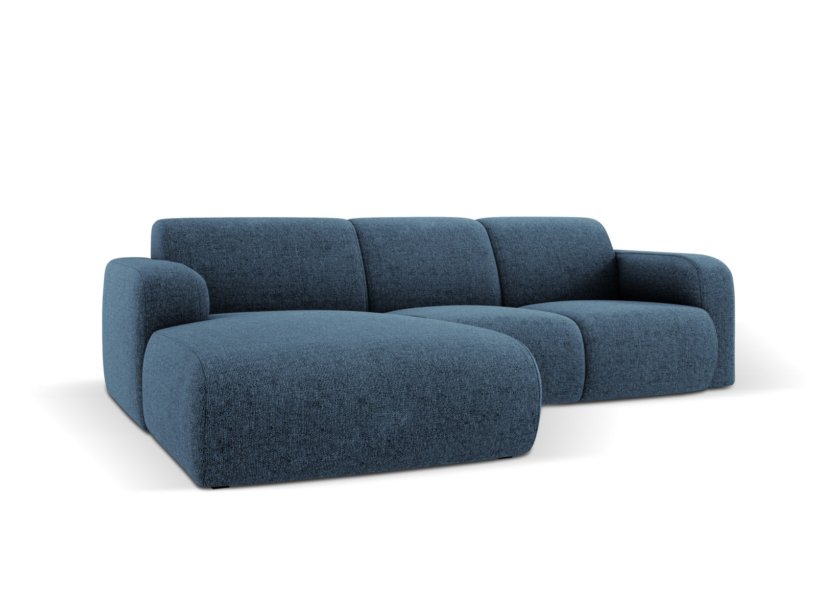 Molino Ecksofa links 4 Sitzer in Royal Blue präsentiert im Onlineshop von KAQTU Design AG. Ecksofa links ist von Micadoni