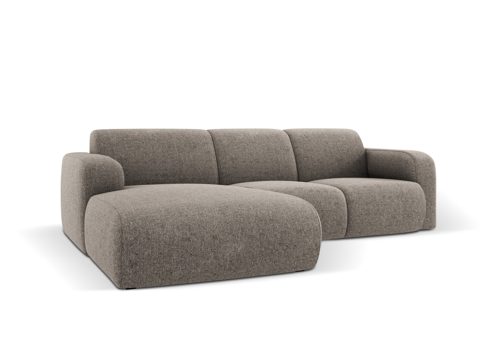 Molino Ecksofa links 4 Sitzer in Grey präsentiert im Onlineshop von KAQTU Design AG. Ecksofa links ist von Micadoni