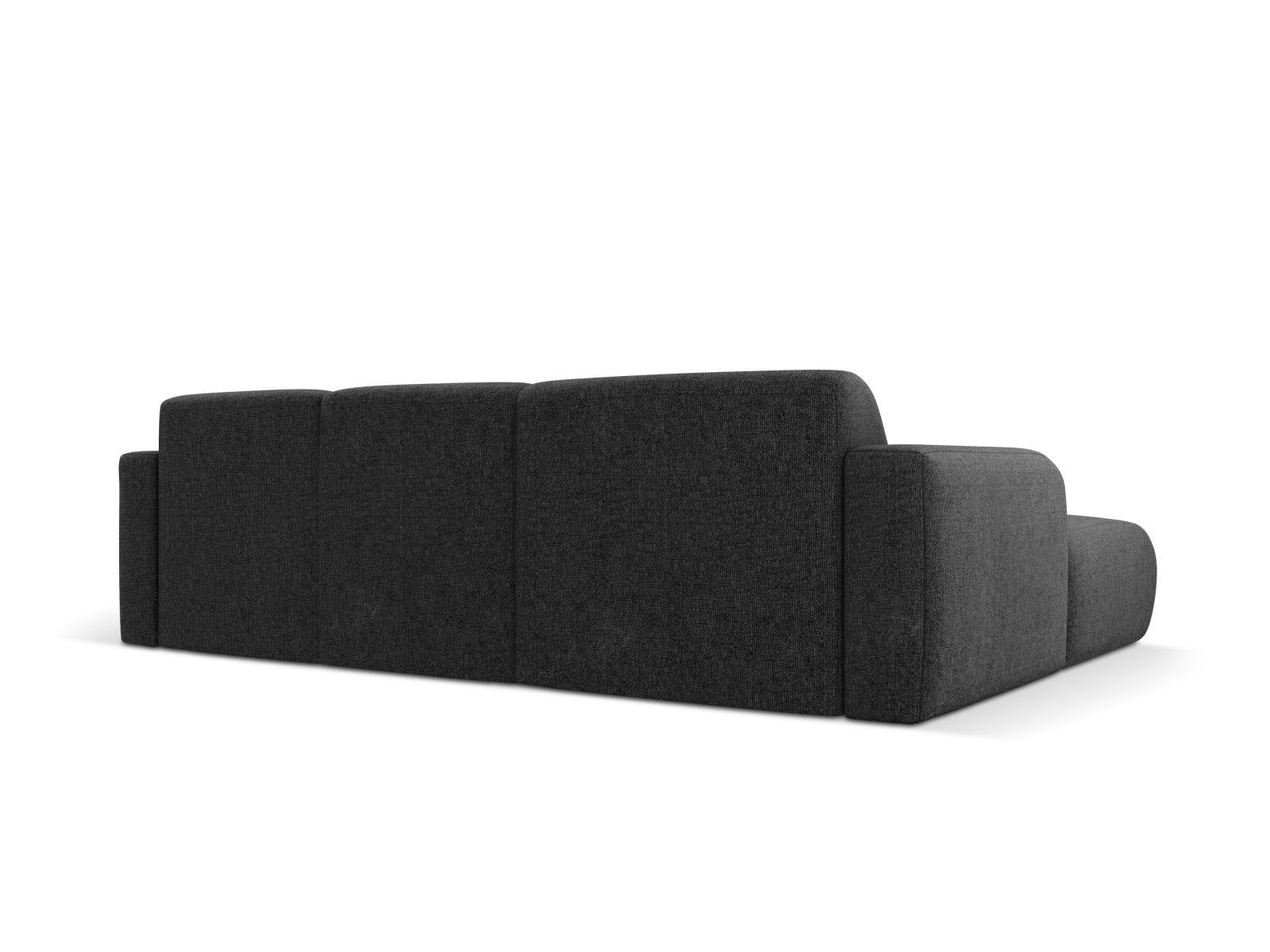 Molino Ecksofa links 4 Sitzer in Black präsentiert im Onlineshop von KAQTU Design AG. Ecksofa links ist von Micadoni