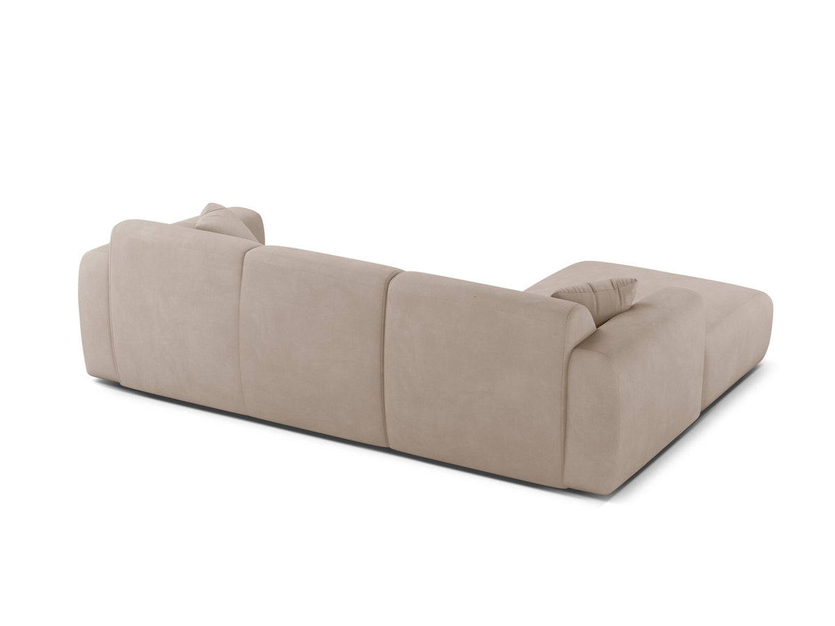 Molino Ecksofa links 4 Sitzer in Beige-Rebel präsentiert im Onlineshop von KAQTU Design AG. L-Sofa links ist von Micadoni