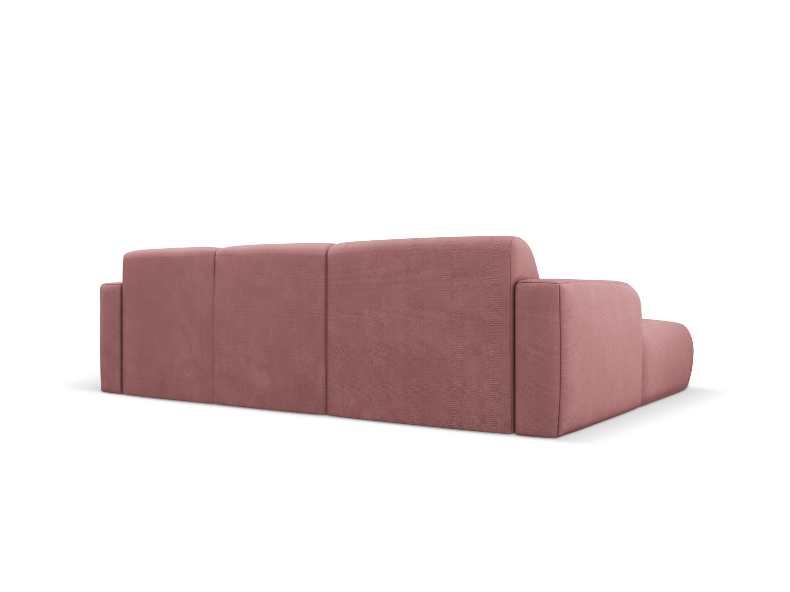 Molino Ecksofa links 4 Sitzer in Pink präsentiert im Onlineshop von KAQTU Design AG. Ecksofa links ist von Micadoni