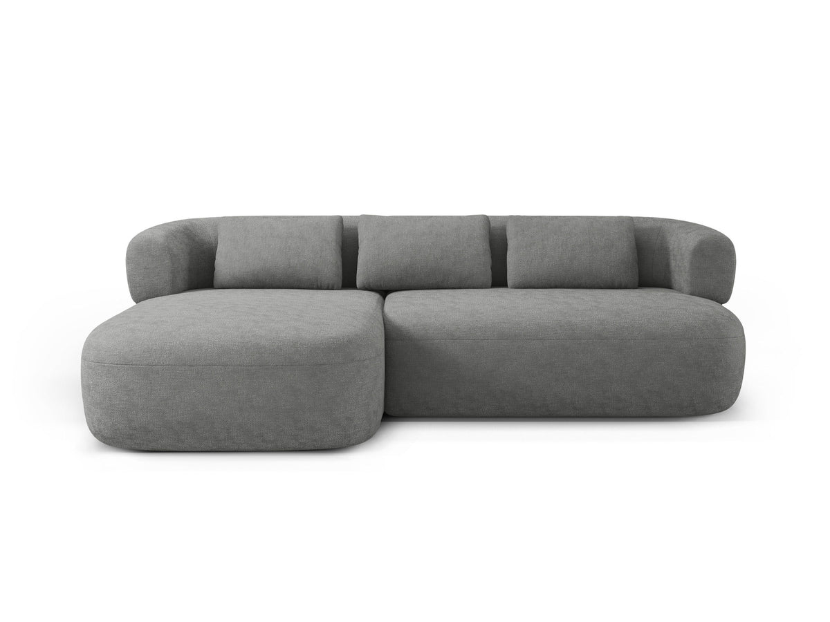 Jenny Ecksofa links 5 Sitzer in Silver-Perfect Harmony präsentiert im Onlineshop von KAQTU Design AG. L-Sofa links ist von Micadoni