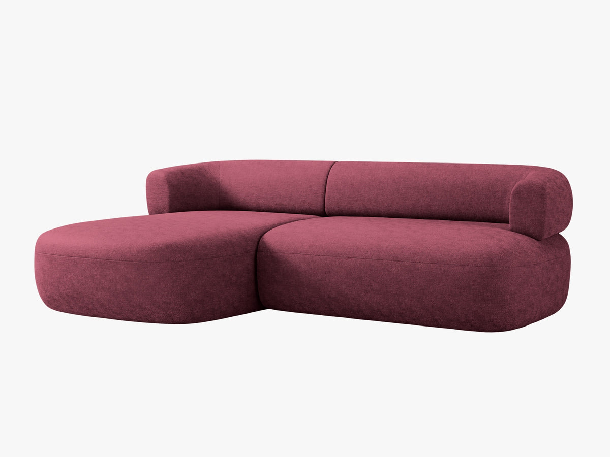 Jenny Ecksofa links 5 Sitzer in Cherrywood-Perfect Harmony präsentiert im Onlineshop von KAQTU Design AG. L-Sofa links ist von Micadoni