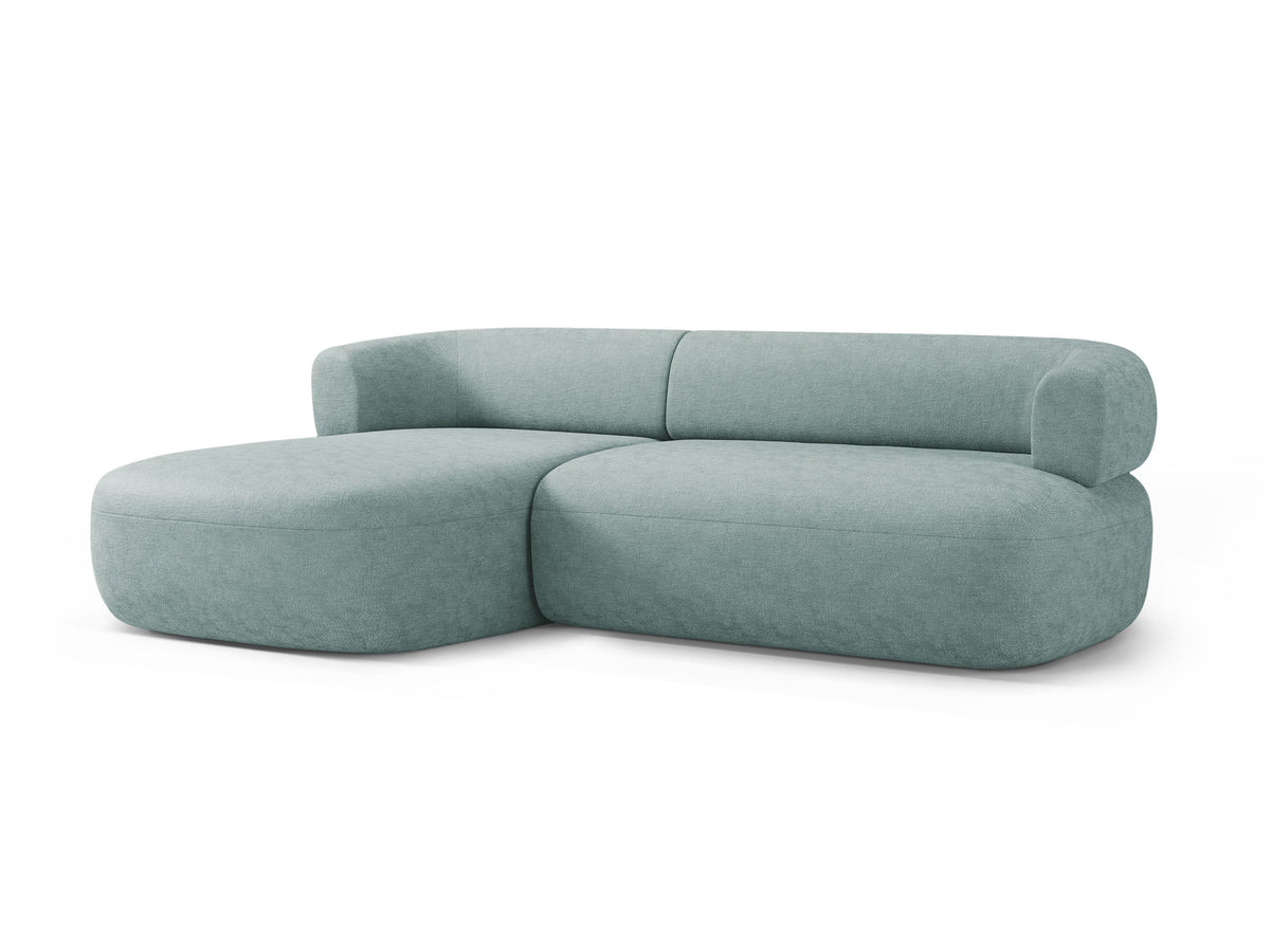 Jenny Ecksofa links 5 Sitzer in Light Blue-Perfect Harmony präsentiert im Onlineshop von KAQTU Design AG. L-Sofa links ist von Micadoni