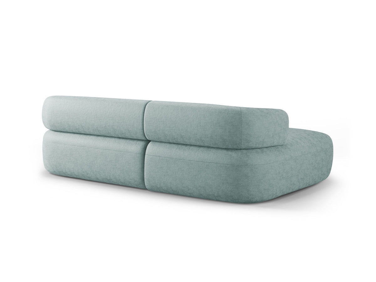 Jenny Ecksofa links 5 Sitzer in Light Blue-Perfect Harmony präsentiert im Onlineshop von KAQTU Design AG. L-Sofa links ist von Micadoni