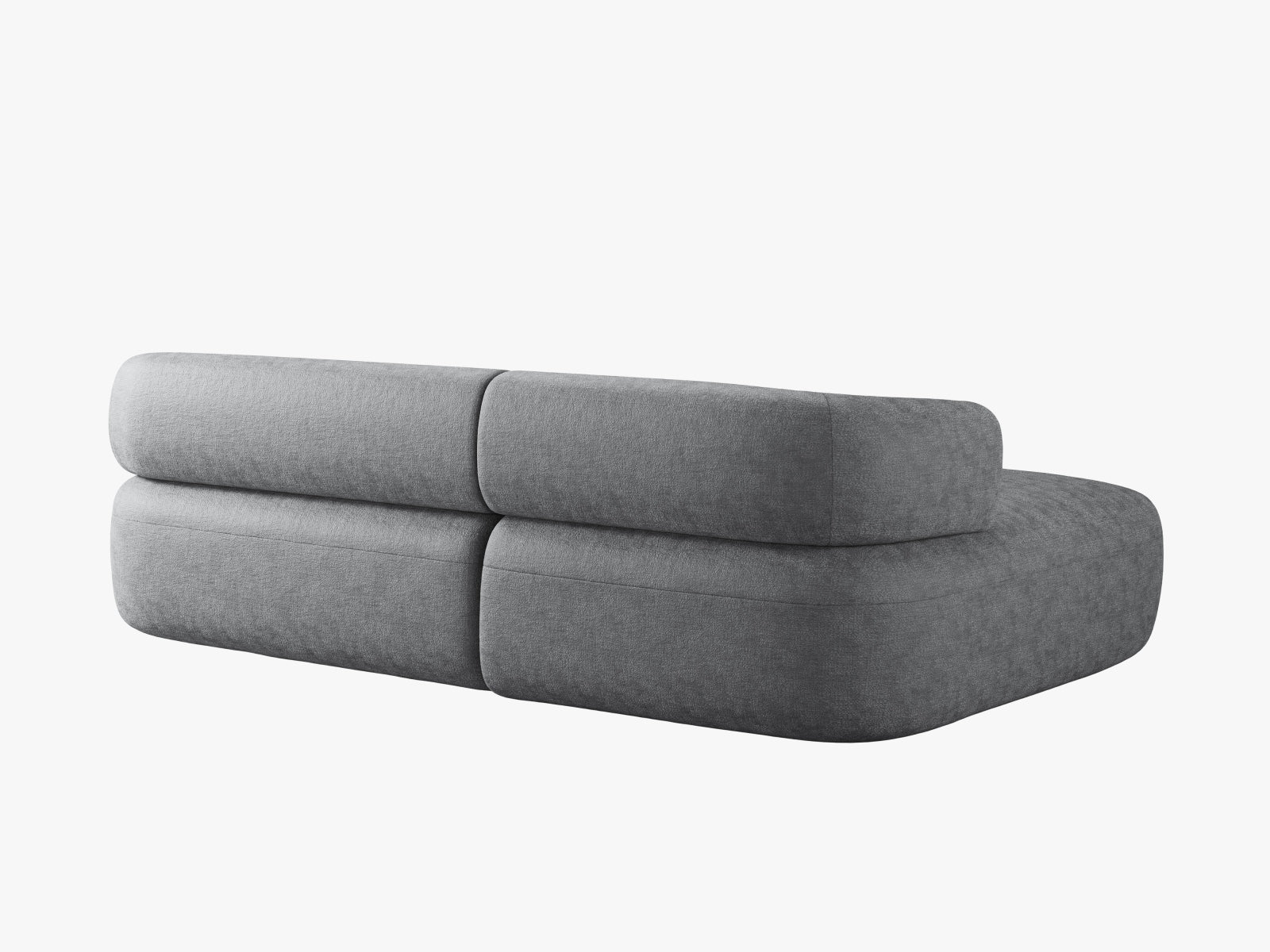 Jenny Ecksofa links 5 Sitzer in Dark Grey präsentiert im Onlineshop von KAQTU Design AG. Ecksofa links ist von Micadoni