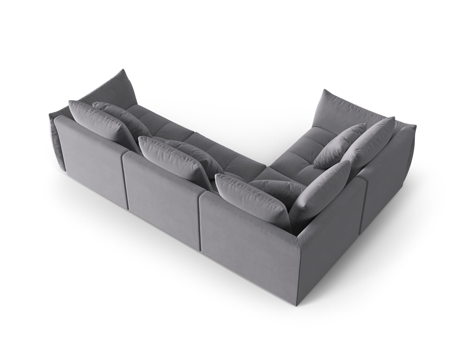 Erleben Sie das stilvolle Bloom Velour Modular Ecksofa links von Micadoni – ein 3-Sitzer im modernen Boho-Design, perfekt für Ihr Wohnzimmer. Viele Farben verfügbar!