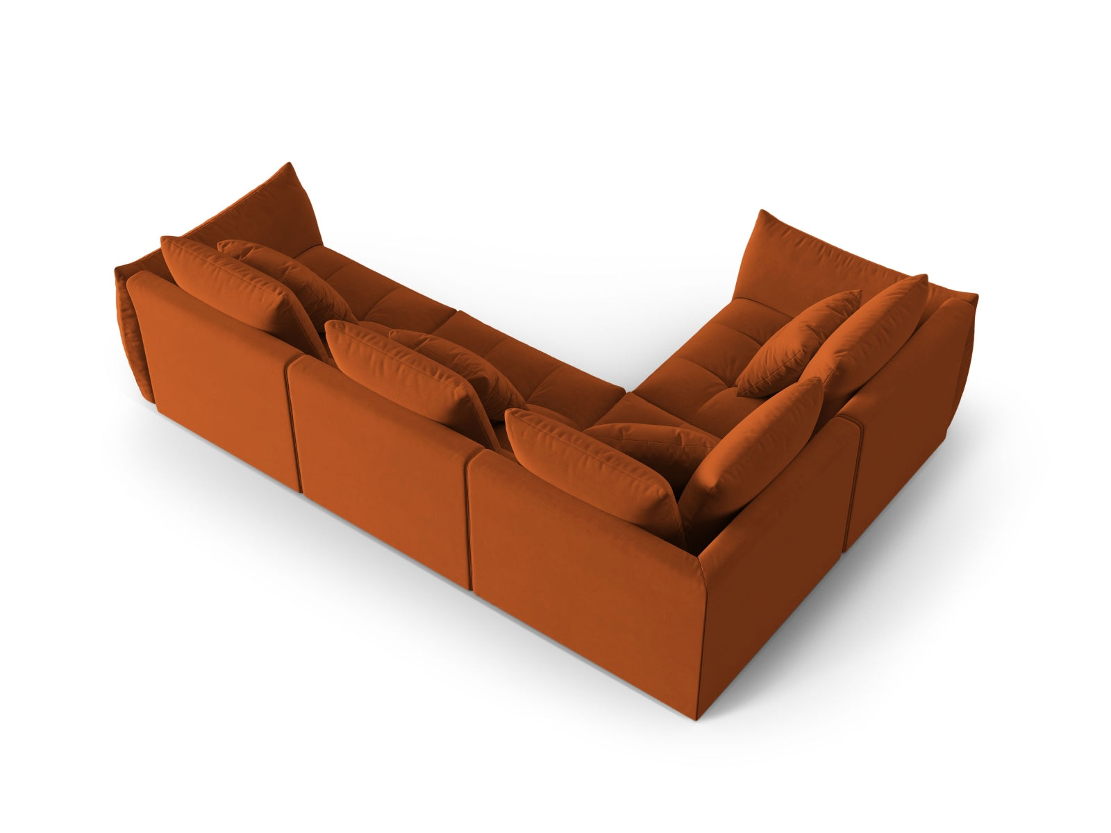 Erleben Sie das stilvolle Bloom Velour Modular Ecksofa links von Micadoni – ein 3-Sitzer im modernen Boho-Design, perfekt für Ihr Wohnzimmer. Viele Farben verfügbar!