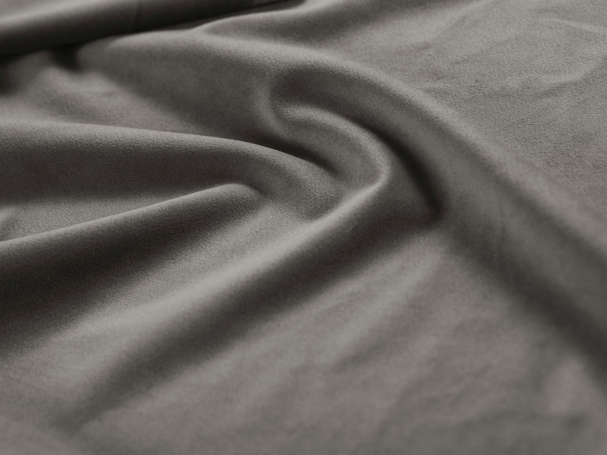 Molino Velour links Ecksofa 4 Sitzer in Grey-Casino präsentiert im Onlineshop von KAQTU Design AG. Ecksofa links ist von Micadoni
