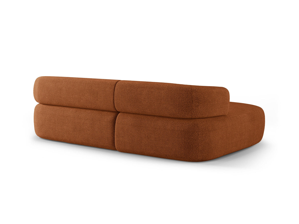 Jenny Ecksofa links 5 Sitzer in Brick-Now or Never präsentiert im Onlineshop von KAQTU Design AG. L-Sofa links ist von Micadoni