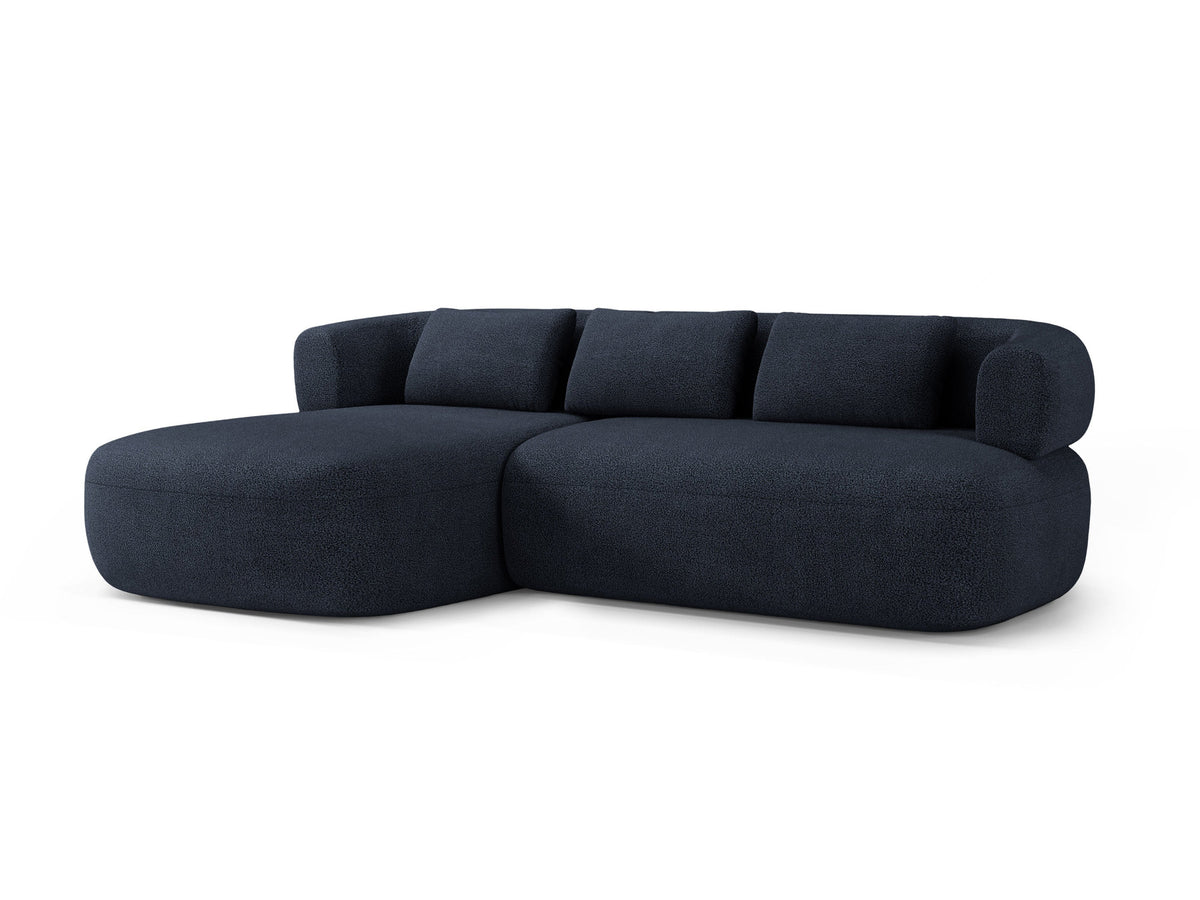 Jenny Ecksofa links 5 Sitzer in Dark Blue-Now or Never präsentiert im Onlineshop von KAQTU Design AG. L-Sofa links ist von Micadoni