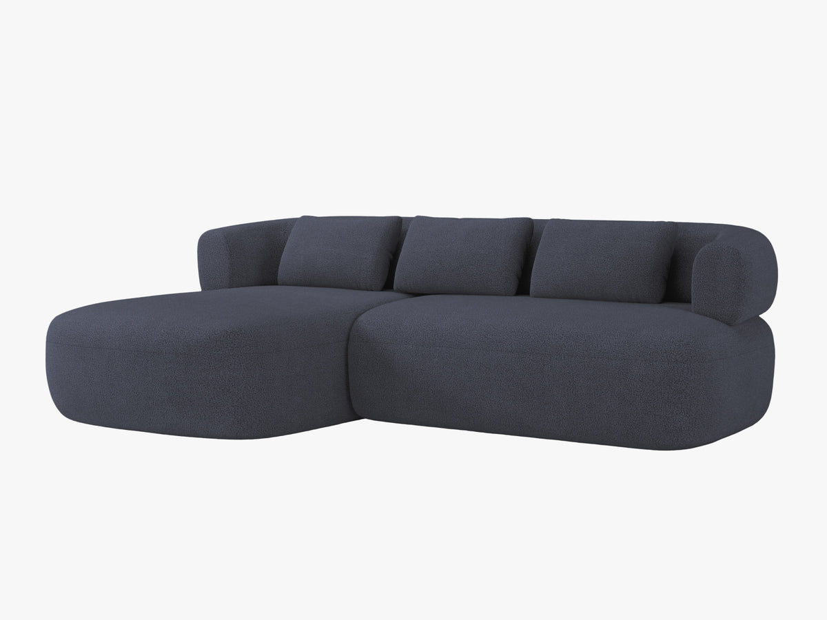 Jenny Ecksofa links 5 Sitzer in Dark Blue-Now or Never präsentiert im Onlineshop von KAQTU Design AG. L-Sofa links ist von Micadoni