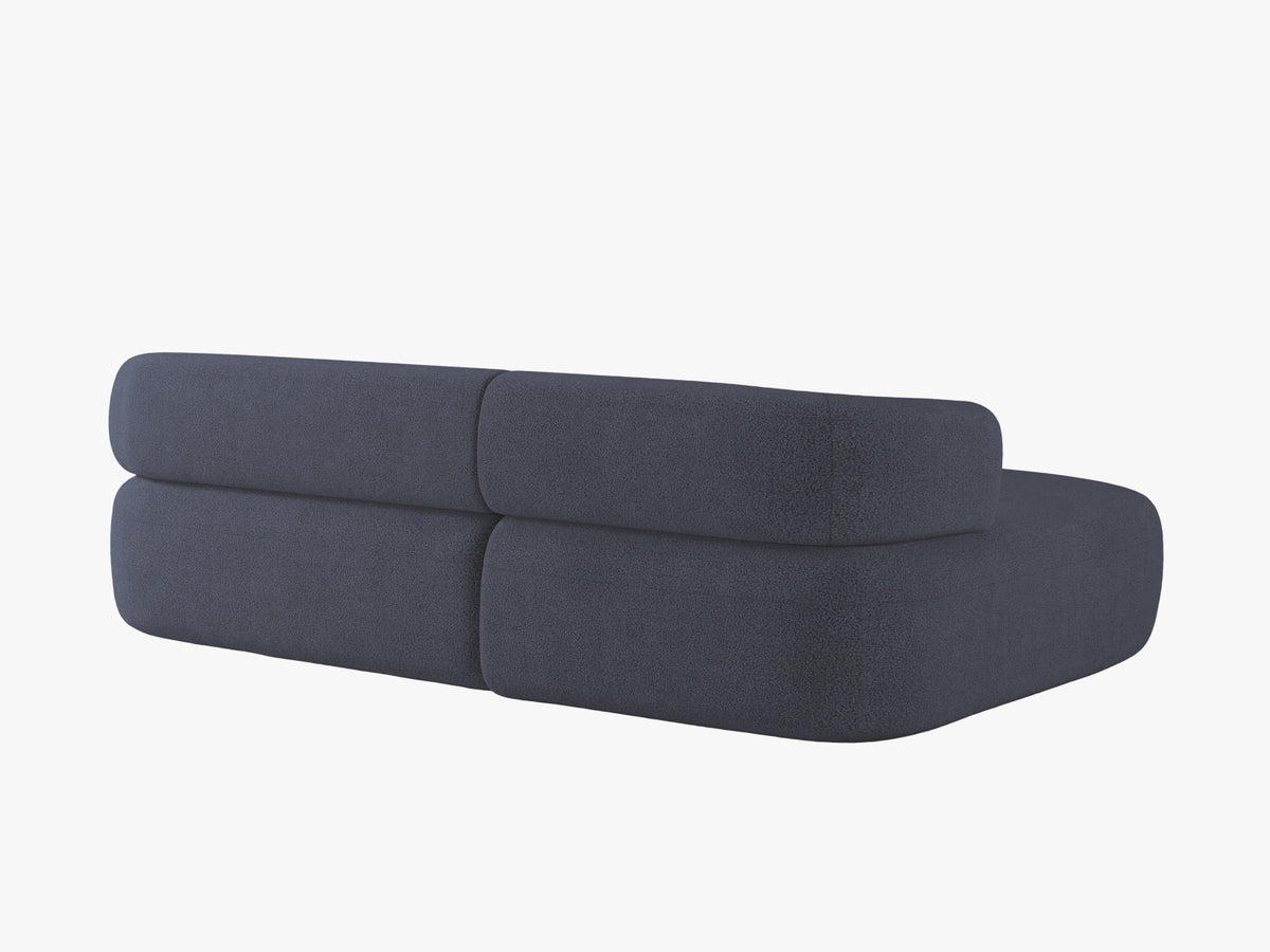 Jenny Ecksofa links 5 Sitzer in Dark Blue-Now or Never präsentiert im Onlineshop von KAQTU Design AG. L-Sofa links ist von Micadoni