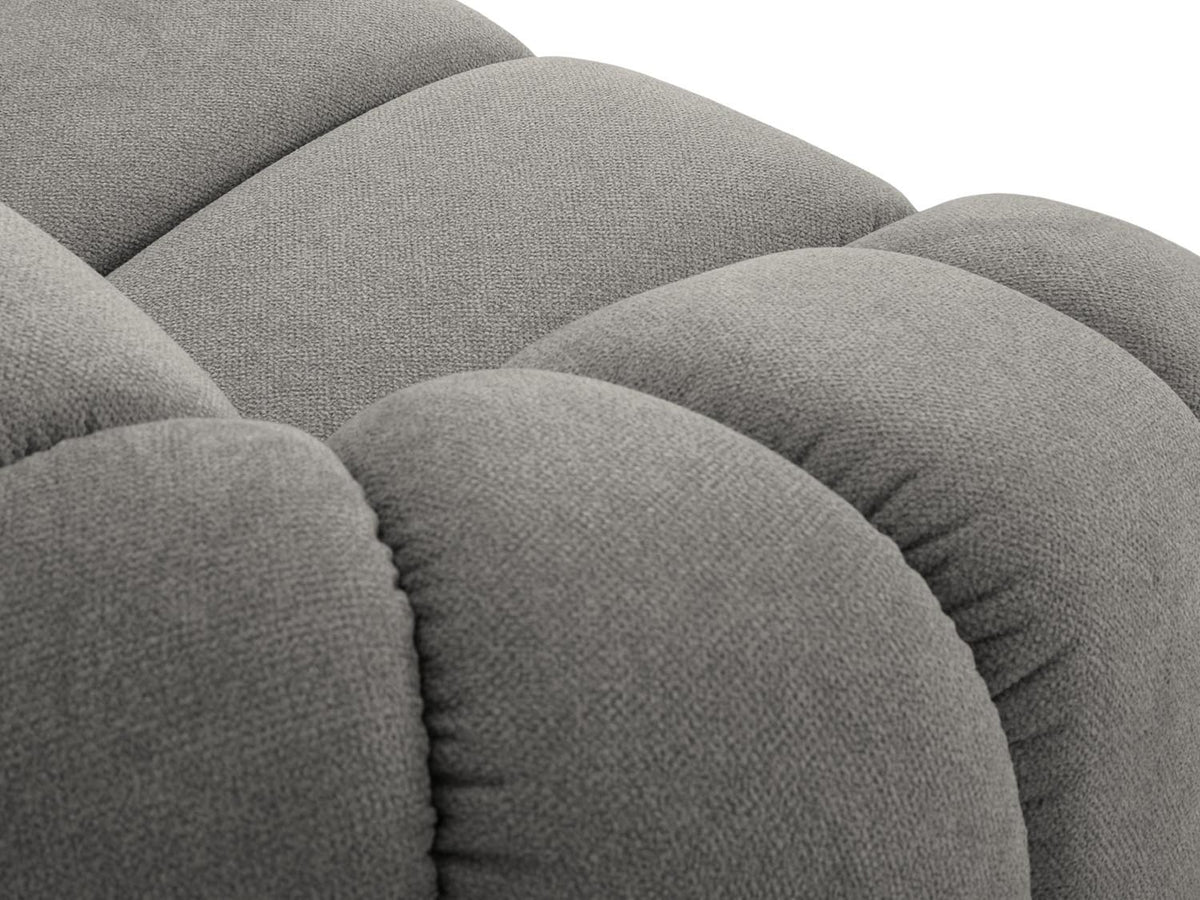 Diana Ecksofa links 4 Sitzer in Light Grey-Bubble präsentiert im Onlineshop von KAQTU Design AG. L-Sofa links ist von Micadoni