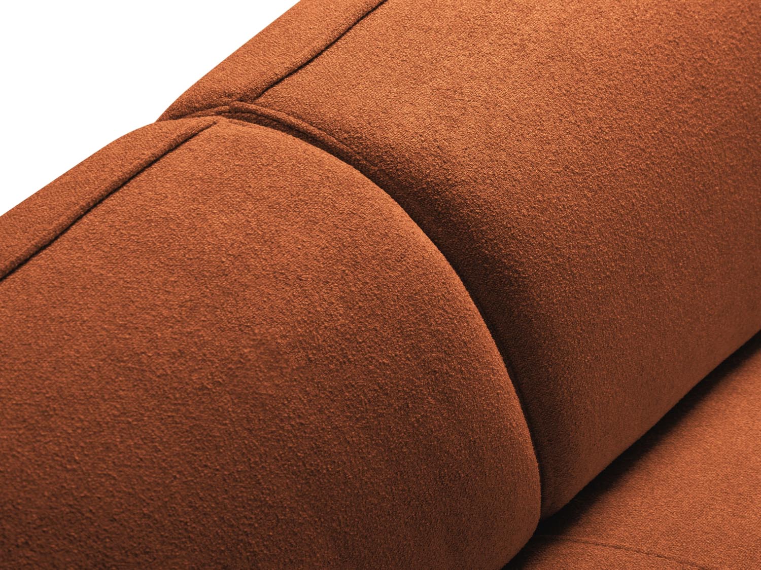Entdecken Sie das Hailey Boucle Ecksofa links von Micadoni – ein stilvolles 5-Sitzer Sofa, das Komfort und modernes Design vereint.