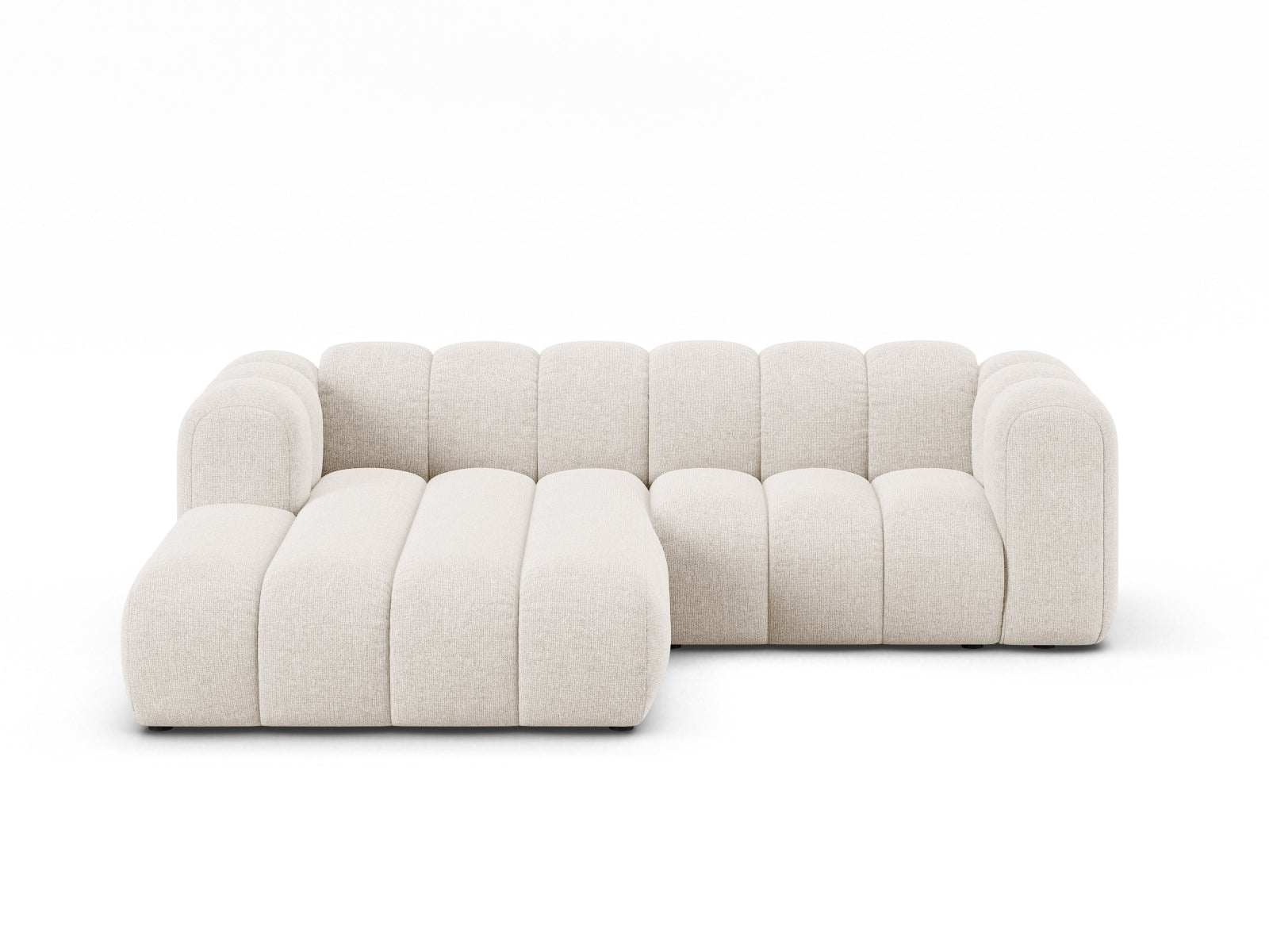 Lupine Modulares Ecksofa links 3 Sitzer in Light Beige-Eden präsentiert im Onlineshop von KAQTU Design AG. L-Sofa links ist von Micadoni
