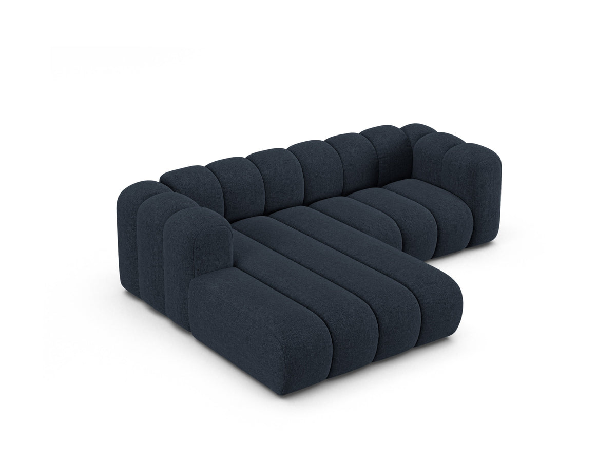 Lupine Modulares Ecksofa links 3 Sitzer in Navy Blue-Eden präsentiert im Onlineshop von KAQTU Design AG. L-Sofa links ist von Micadoni