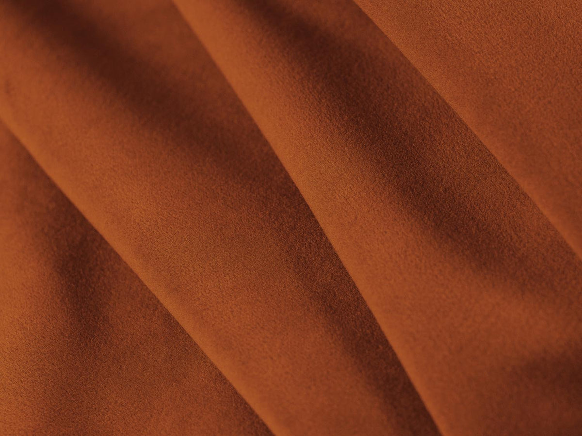 Jenny Velour Ecksofa links 5 Sitzer in Terracotta-Salvador präsentiert im Onlineshop von KAQTU Design AG. L-Sofa links ist von Micadoni