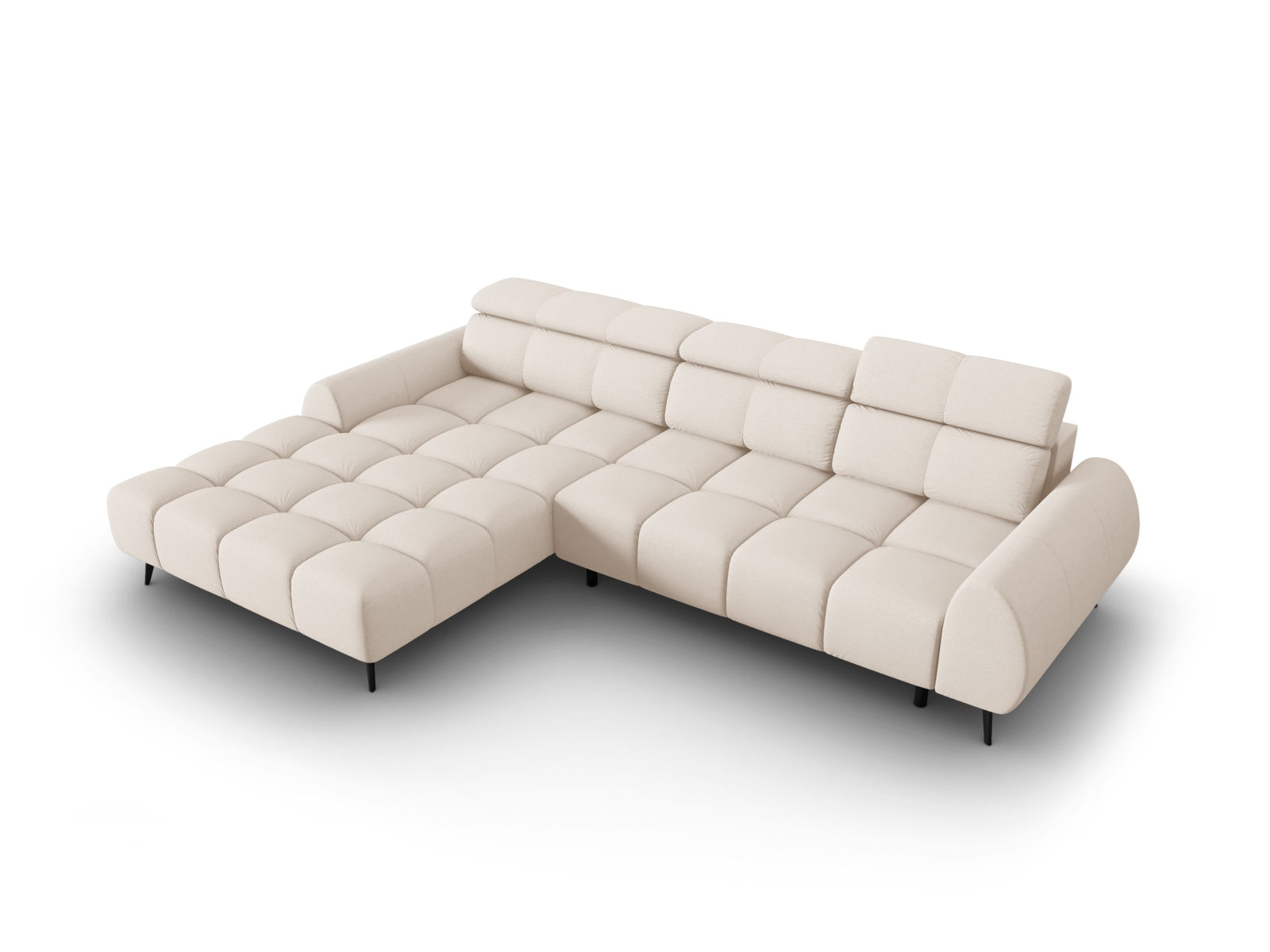 Entdecken Sie das Alyse Electric Ecksofa links 5 Sitzer von Micadoni – modernes Design und luxuriöser Komfort für Ihr Zuhause.