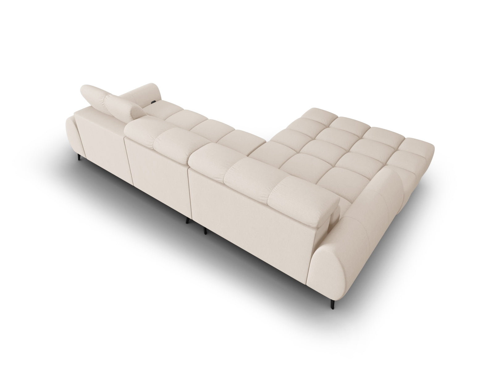 Entdecken Sie das Alyse Electric Ecksofa links 5 Sitzer von Micadoni – modernes Design und luxuriöser Komfort für Ihr Zuhause.
