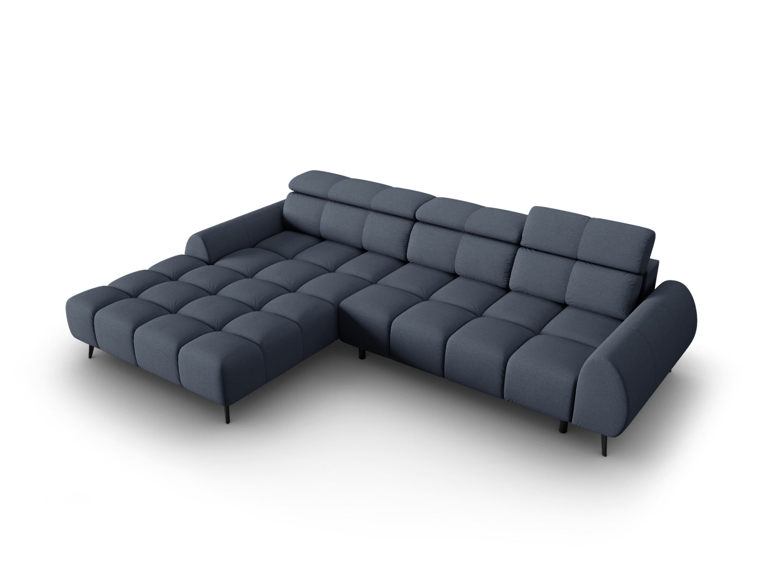 Erleben Sie das Alyse Electric Ecksofa links 5 Sitzer von Micadoni – stilvolles Design trifft auf erstklassigen Komfort für Ihr Wohnzimmer.