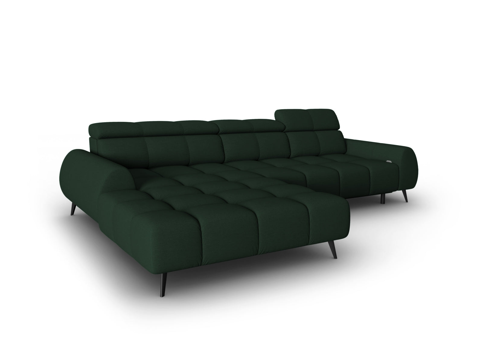 Erleben Sie das Alyse Electric Ecksofa links 5 Sitzer von Micadoni – stilvolles Design trifft auf erstklassigen Komfort für Ihr Wohnzimmer.