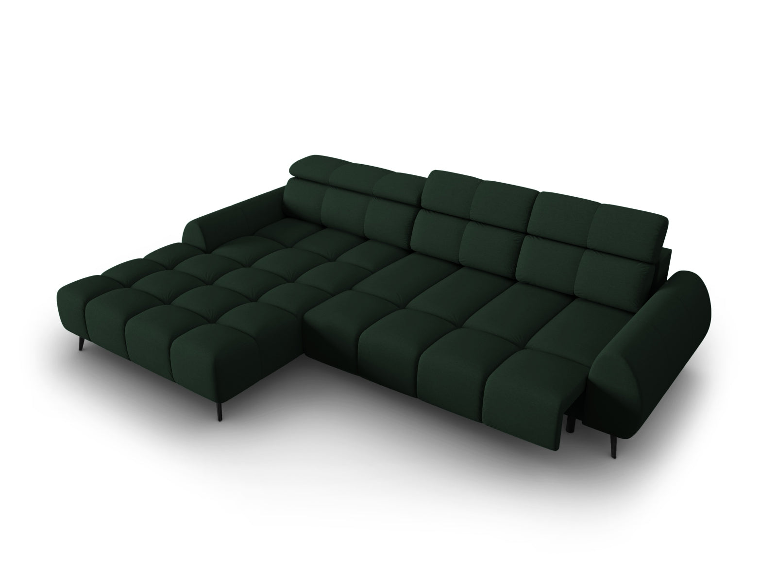 Erleben Sie das Alyse Electric Ecksofa links 5 Sitzer von Micadoni – stilvolles Design trifft auf erstklassigen Komfort für Ihr Wohnzimmer.