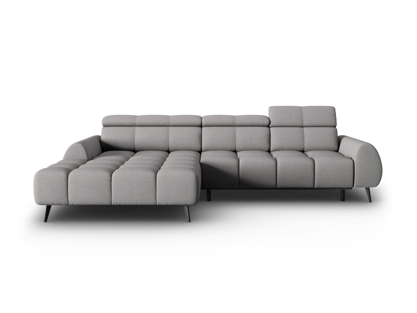 Erleben Sie das Alyse Electric Ecksofa links 5 Sitzer von Micadoni – stilvolles Design trifft auf erstklassigen Komfort für Ihr Wohnzimmer.
