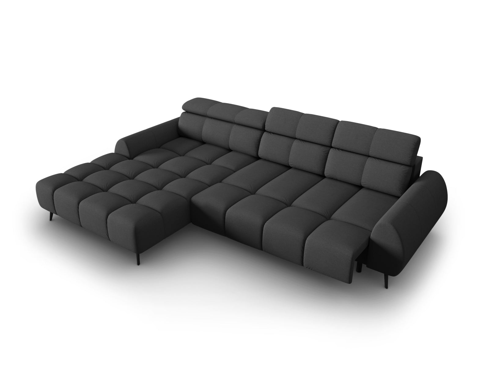Erleben Sie das Alyse Electric Ecksofa links 5 Sitzer von Micadoni – stilvolles Design trifft auf erstklassigen Komfort für Ihr Wohnzimmer.