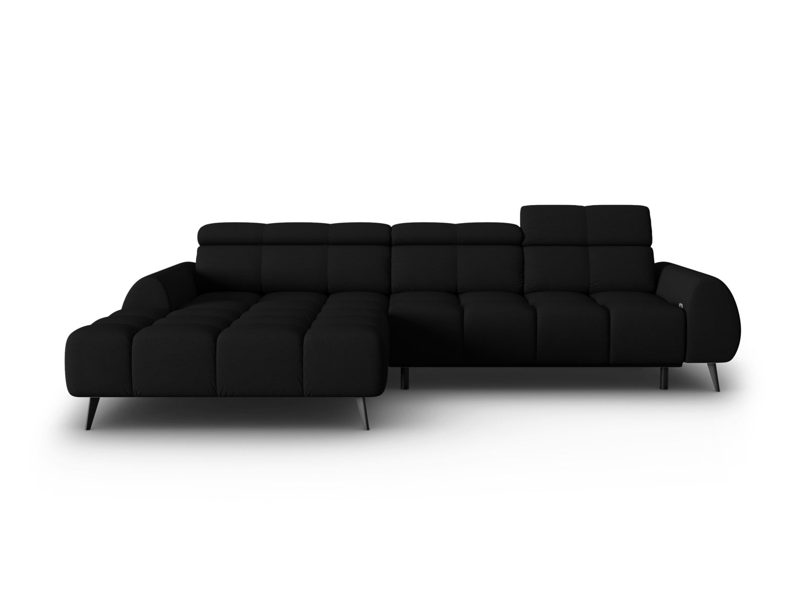 Erleben Sie das Alyse Electric Ecksofa links 5 Sitzer von Micadoni – stilvolles Design trifft auf erstklassigen Komfort für Ihr Wohnzimmer.