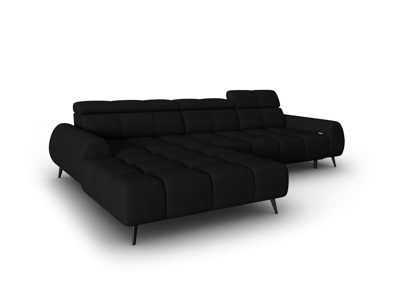 Entdecken Sie das Alyse Electric Ecksofa links 5 Sitzer von Micadoni – modernes Design und luxuriöser Komfort für Ihr Zuhause.