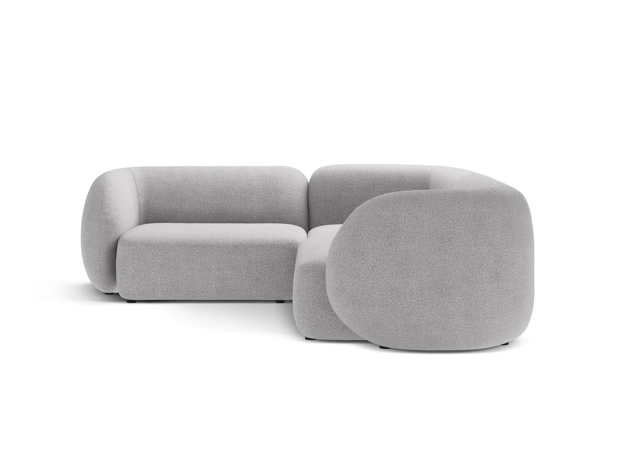 4-Sitzer Modular Ecksofa links Kate in Light Grey-Baloo präsentiert im Onlineshop von KAQTU Design AG. Ecksofa links ist von Micadoni