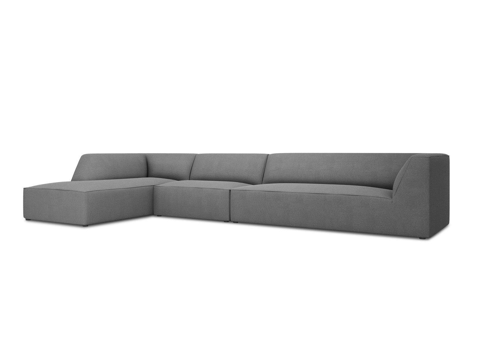 Ruby Modulares Ecksofa links 5 Sitzer in Grey präsentiert im Onlineshop von KAQTU Design AG. Ecksofa links ist von Micadoni