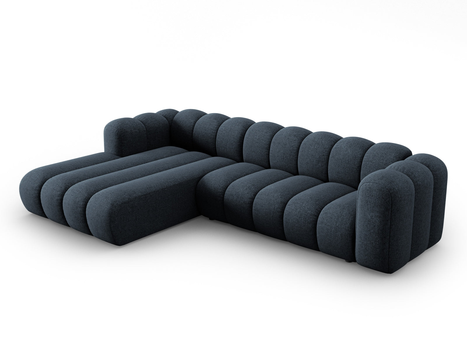 Lupine Modulares Ecksofa links 4 Sitzer in Royal Blue präsentiert im Onlineshop von KAQTU Design AG. Ecksofa links ist von Micadoni