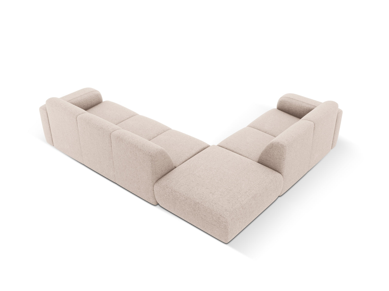 Molino Ecksofa links 6 Sitzer in Beige präsentiert im Onlineshop von KAQTU Design AG. Ecksofa links ist von Micadoni