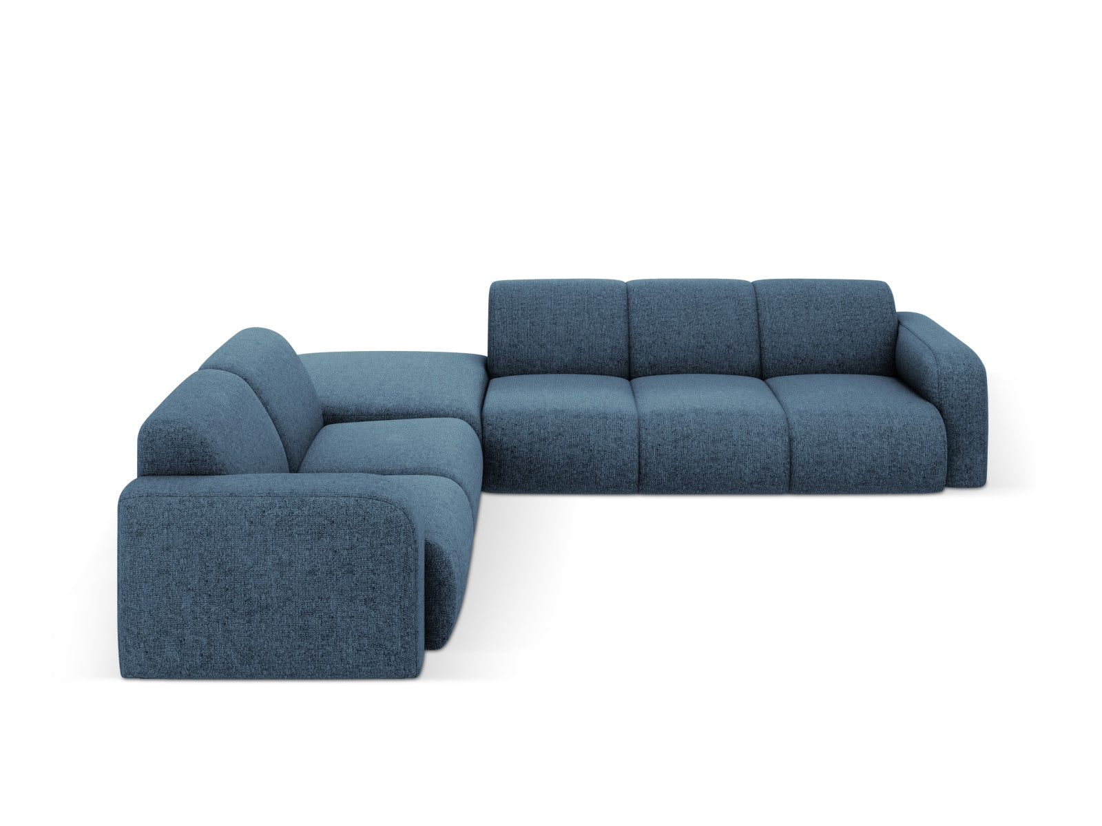 Molino Ecksofa links 6 Sitzer in Royal Blue präsentiert im Onlineshop von KAQTU Design AG. Ecksofa links ist von Micadoni